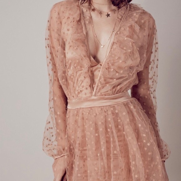 For Love And Lemons All That Glitters Mini Dress - Picture 1 of 6